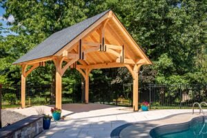 Heavy Timber Pavilion designs